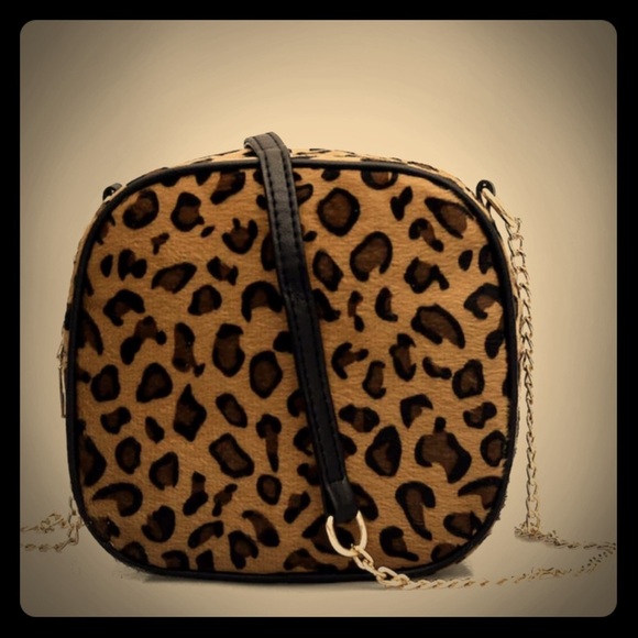Leopard Print Crossbody Bag, NWOT - Picture 1 of 5